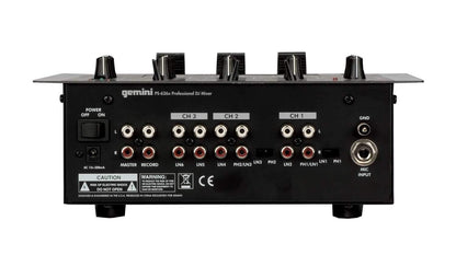 Gemini PS-626-X 3-Channel 10-Inch DJ Mixer - PSSL ProSound and Stage Lighting