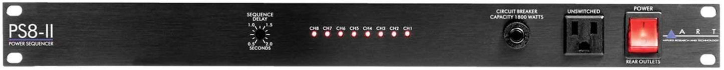 ART PS8-II Power Sequencer - PSSL ProSound and Stage Lighting