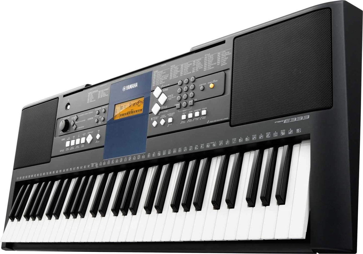 Yamaha PSR-E333 - 61 Key Portable Keyboard - PSSL ProSound and Stage Lighting