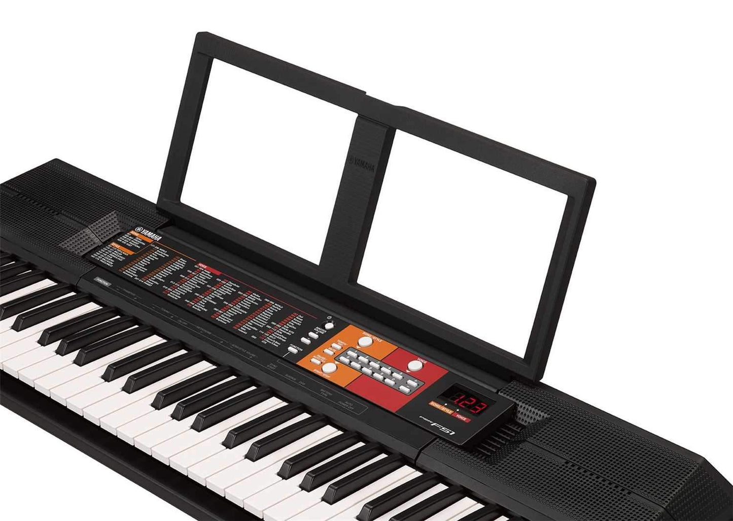 Yamaha PSR-F51 61-Key Entry-Level Portable Keyboard - PSSL ProSound and Stage Lighting