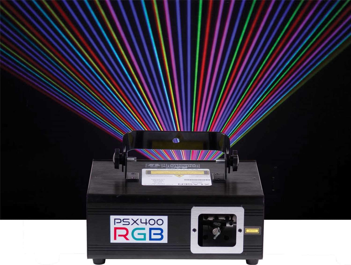 X-Laser PSX-400 RGB 400mw RGB DMX Laser Fixture with EZ Variance Kit - PSSL ProSound and Stage Lighting