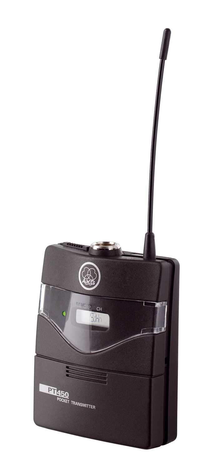 AKG PT450 Mini Wireless Uhf Bodypack Transmitter - PSSL ProSound and Stage Lighting