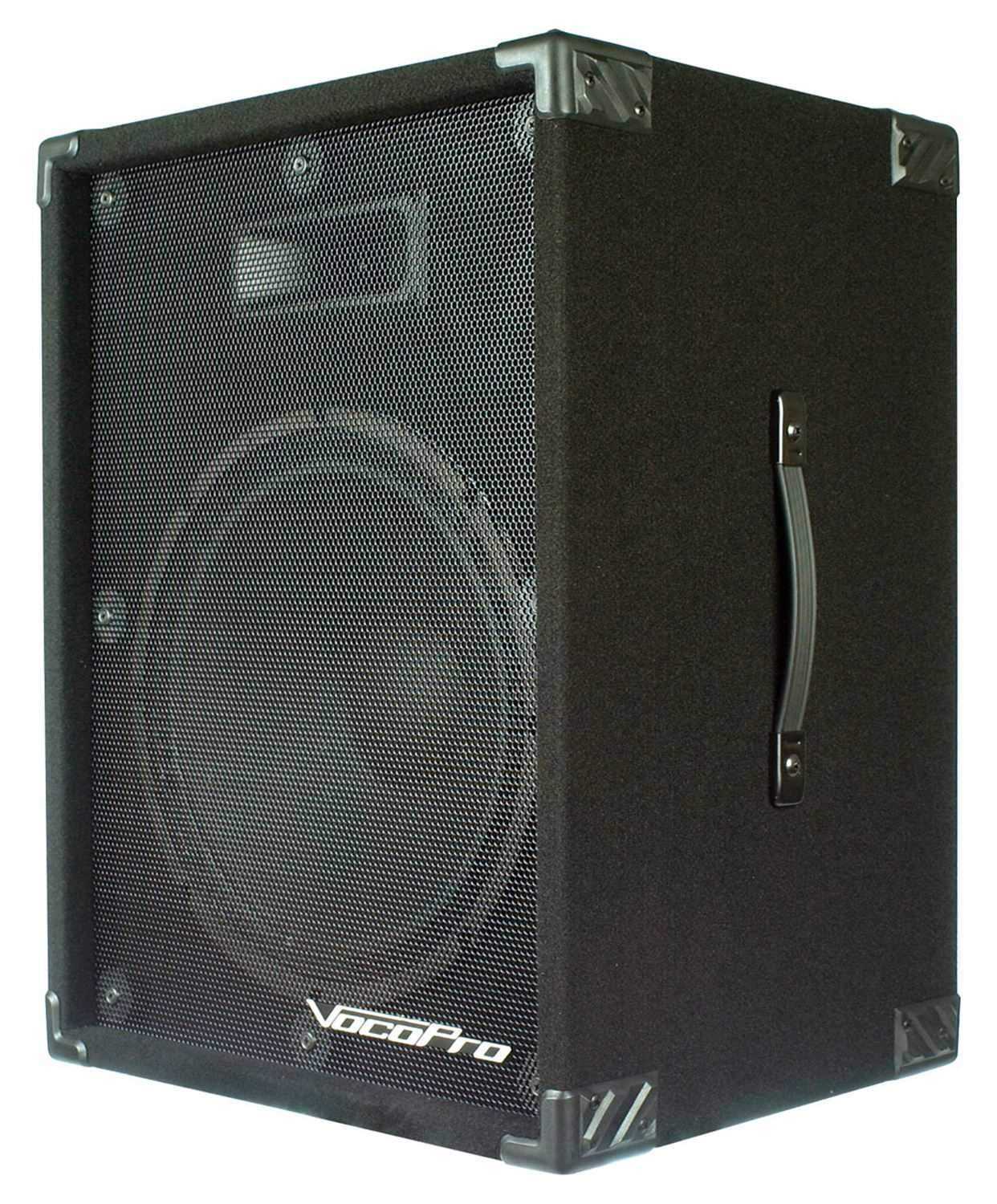 VocoPro PV-1800 Powered Speaker with Digital Mixer - PSSL ProSound and Stage Lighting