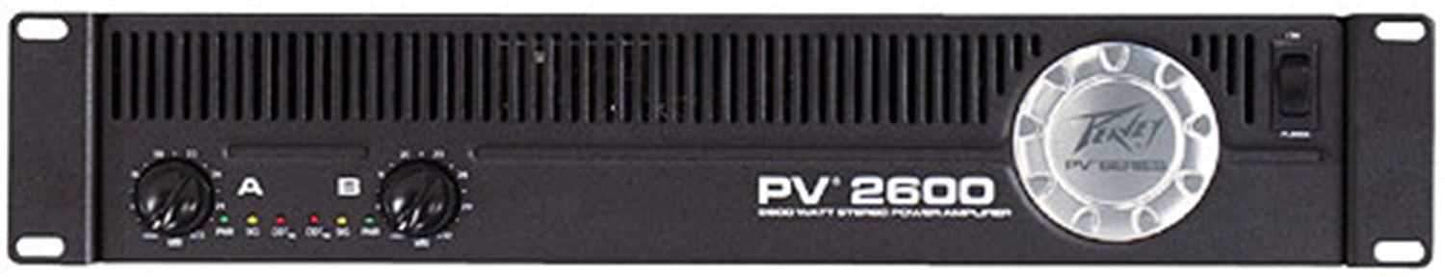 Peavey PV2600 Pv Series Power Amplifier - PSSL ProSound and Stage Lighting