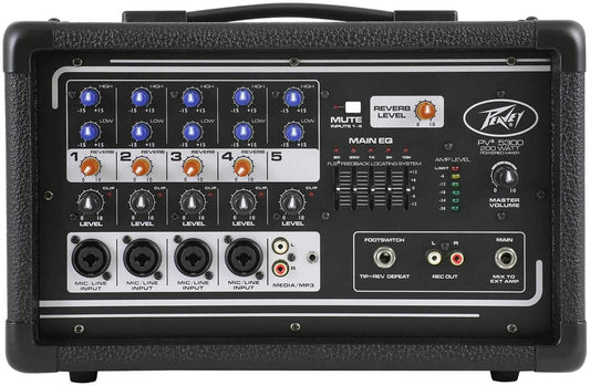 Peavey PV 5300 4-Input Pwered Mixer - 200W - PSSL ProSound and Stage Lighting