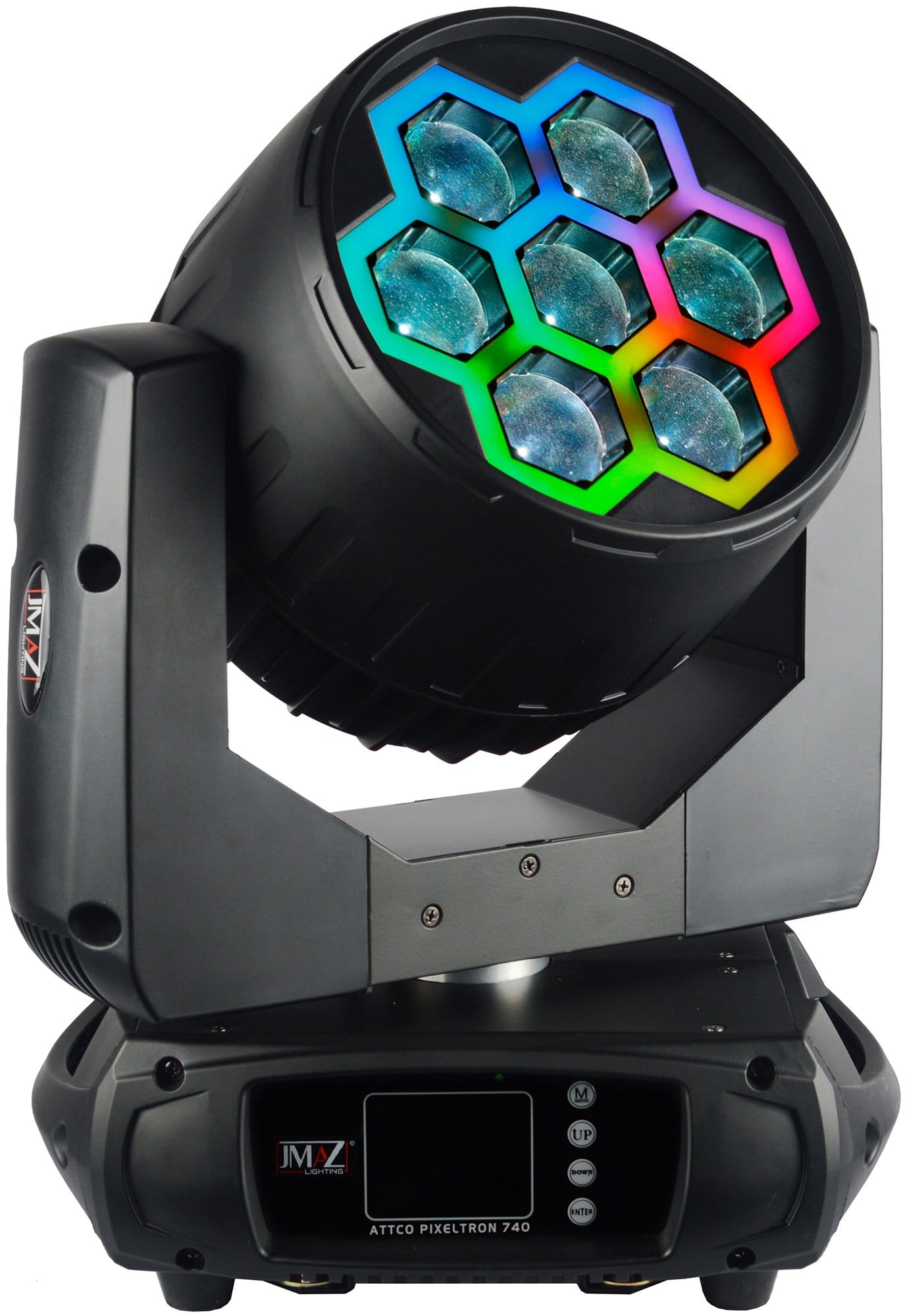 JMAZ PIXL TRON 740Z LED Moving Head & Tron FX Ring - ProSound and Stage Lighting