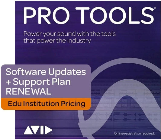 Pro Tools Studio 1-Year Subscription RENEWAL - Educational Version for Academic Institutions - PSSL ProSound and Stage Lighting