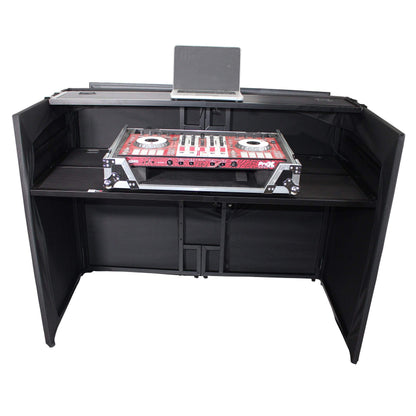ProX Mesa Media MK2 DJ Facade Table And Workstation - PSSL ProSound and Stage Lighting