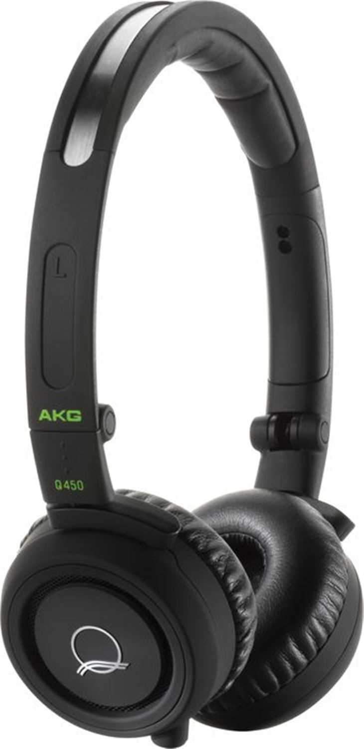 AKG Q460BLACK Quincy Jones Pro Headphones - Black - PSSL ProSound and Stage Lighting