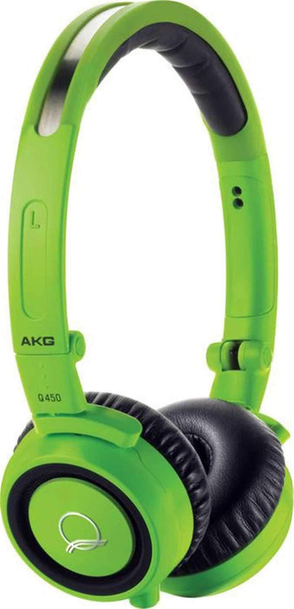 AKG Q460GREEN Quincy Jones Pro Headphones - Green - PSSL ProSound and Stage Lighting