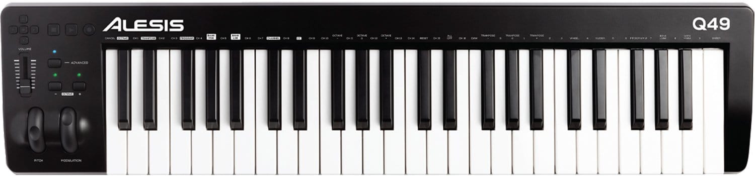 Alesis Q49 MKII 49-Key USB-Midi Controller - PSSL ProSound and Stage Lighting