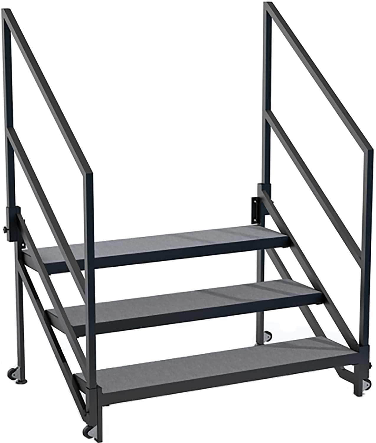 IntelliStage QuickLock Stair System 24-Inch Stages - PSSL ProSound and Stage Lighting