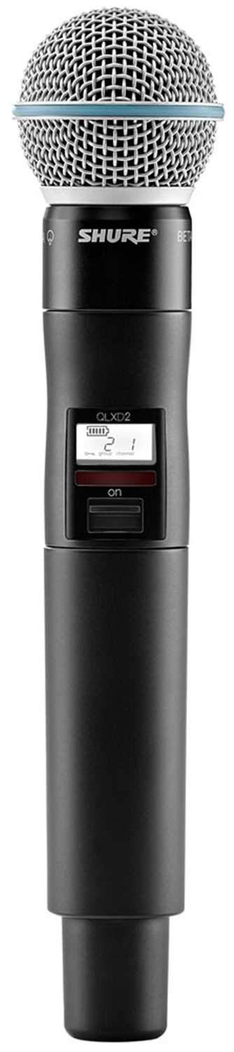 Shure QLXD Wireless Handheld Mic Sys with Beta58 G50 - PSSL ProSound and Stage Lighting