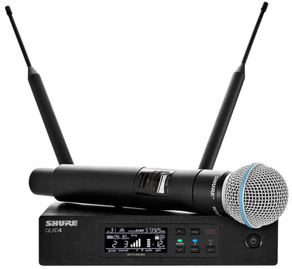Shure QLXD Wireless Handheld Mic Sys with Beta58 H50 - PSSL ProSound and Stage Lighting