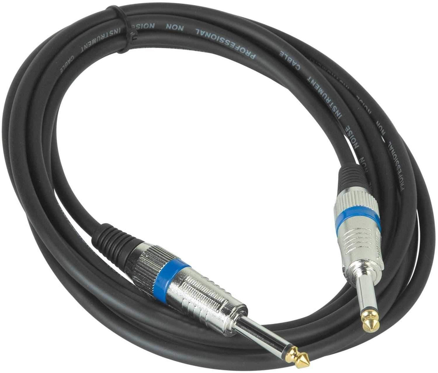 Accu-Cable QTR10 10Ft Mono 1/4 (M)To 1/4(M) Cable - PSSL ProSound and Stage Lighting