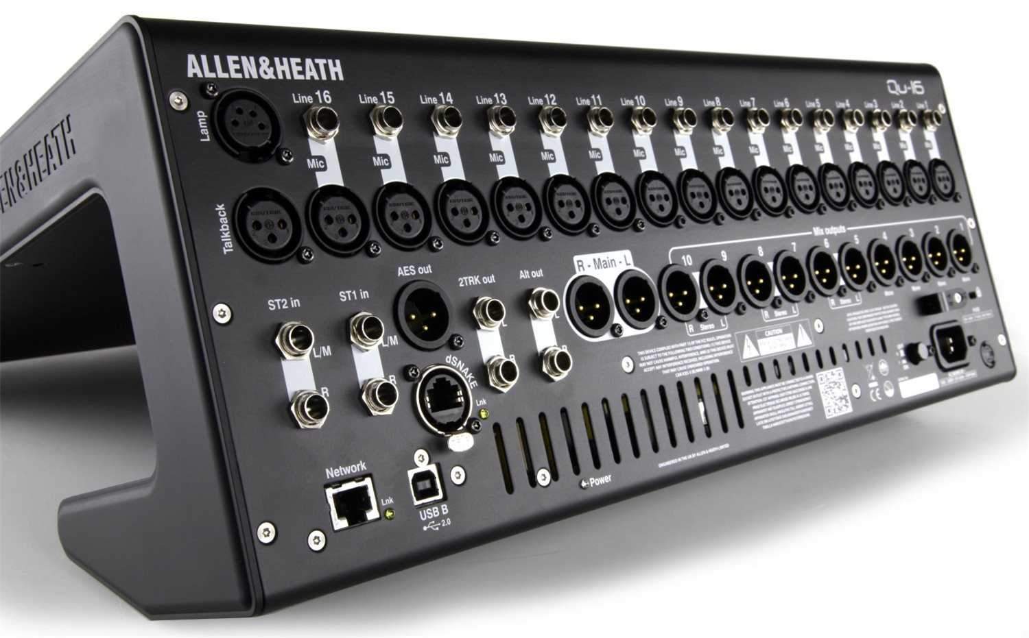 Allen & Heath QU-16 Chrome 16-Ch Digital Mixer - PSSL ProSound and Stage Lighting