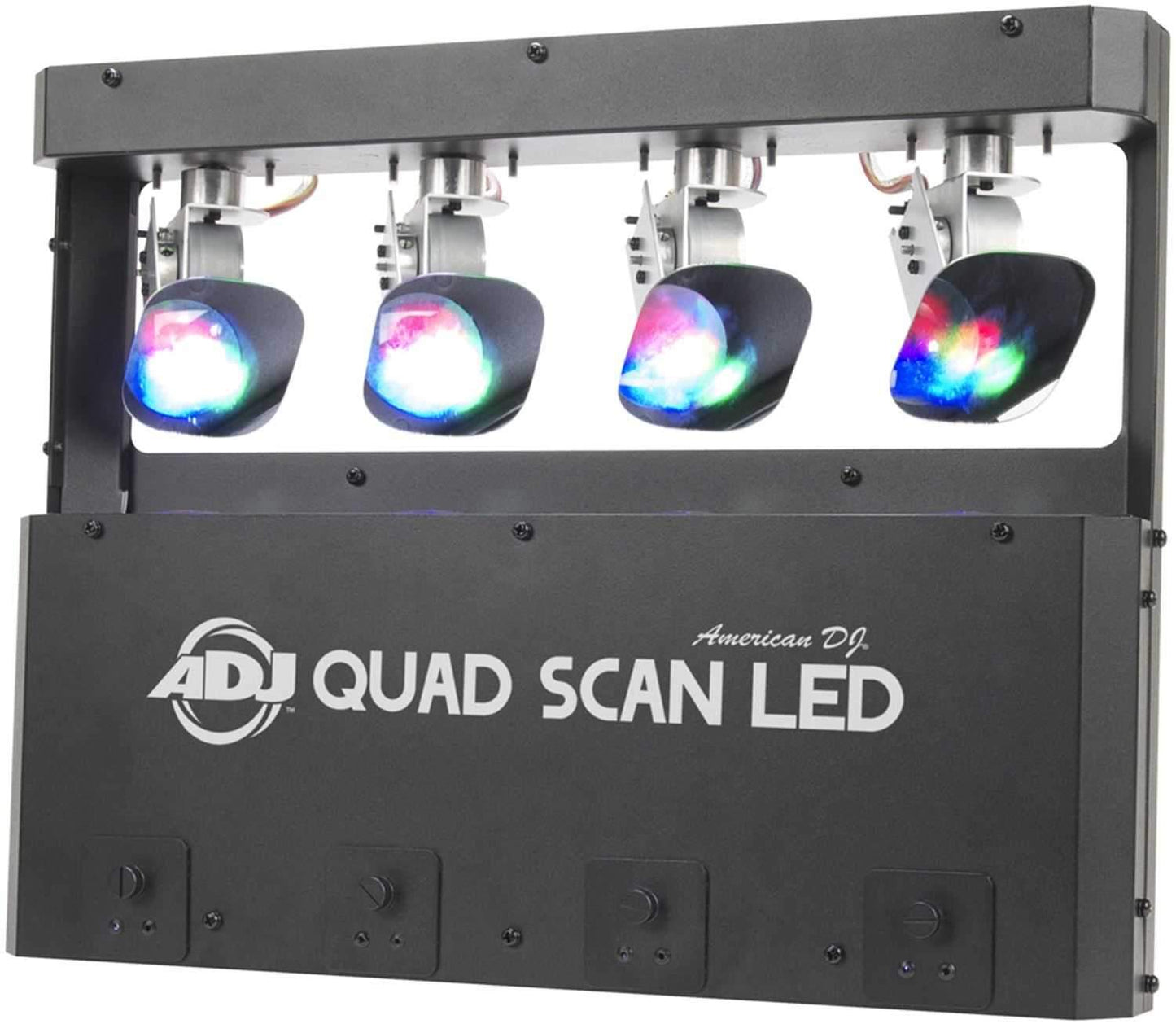 American DJ Quad Scan LED 4 x 3 Watt RGB Scanner - PSSL ProSound and Stage Lighting