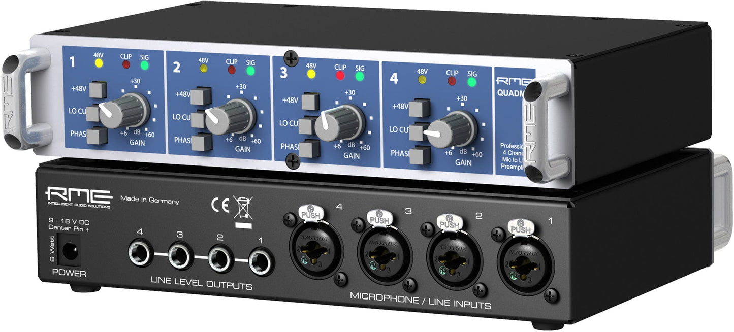 RME QUADMIC II 4-Channel Microphone Preamp - PSSL ProSound and Stage Lighting