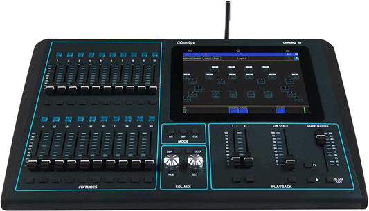 ChamSys QuickQ 10 Single Universe Compact Lighting Console - PSSL ProSound and Stage Lighting