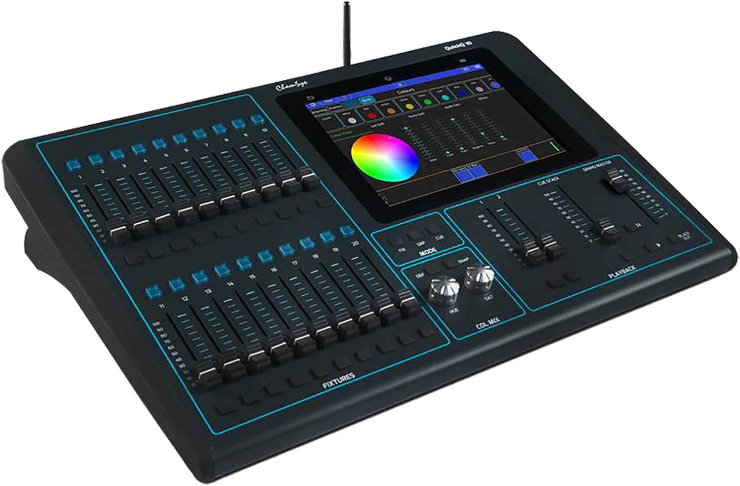 ChamSys QuickQ 10 Single Universe Compact Lighting Console - PSSL ProSound and Stage Lighting