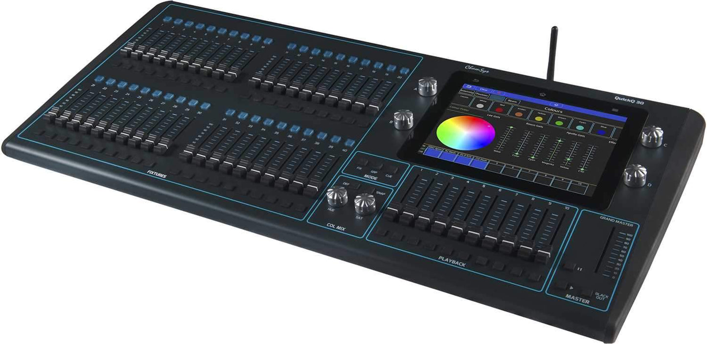 ChamSys QuickQ 30 4-Universe Compact Lighting Console - PSSL ProSound and Stage Lighting