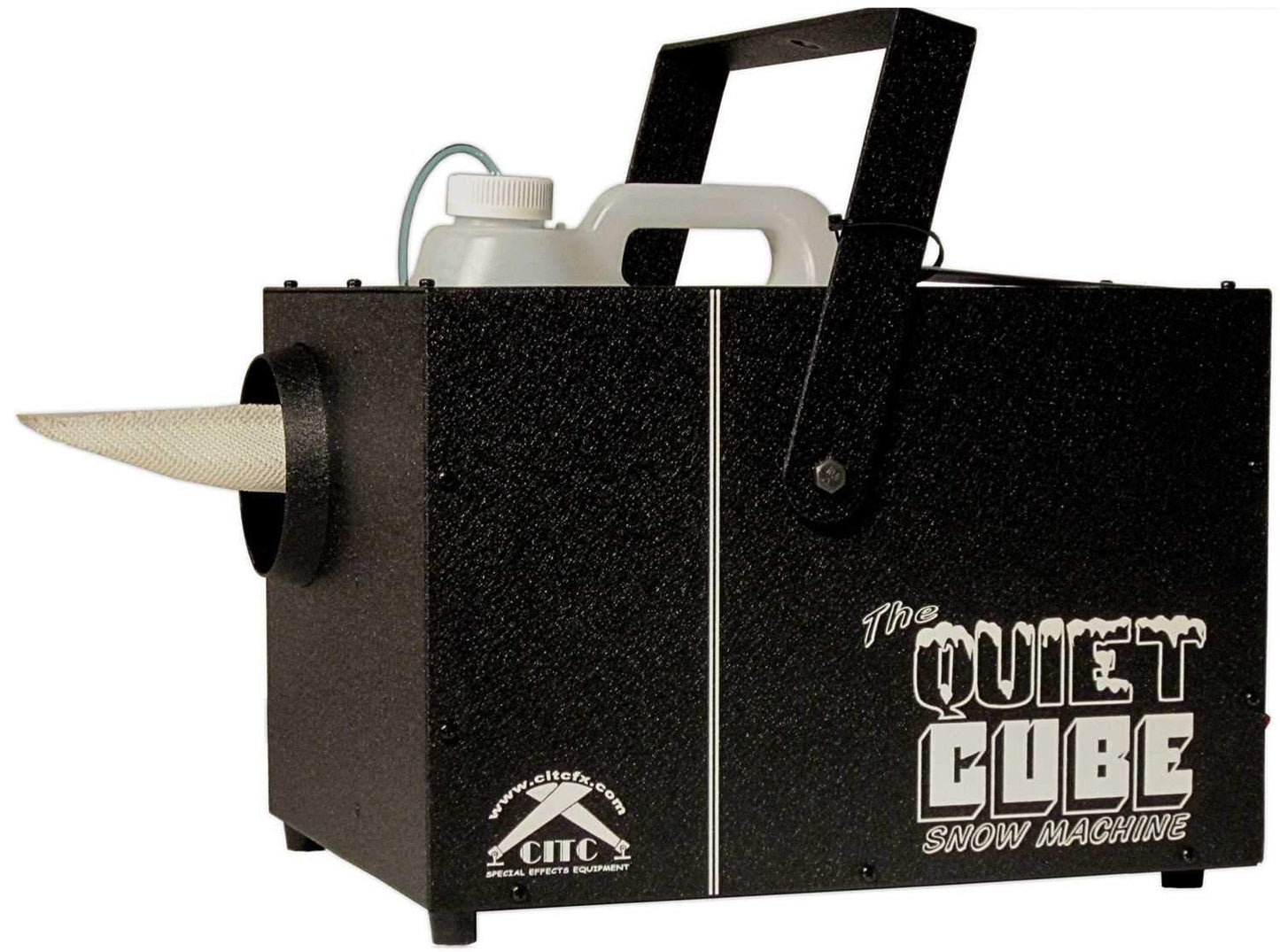 CITC Quiet Cube DMX Snow Machine with Remote - PSSL ProSound and Stage Lighting