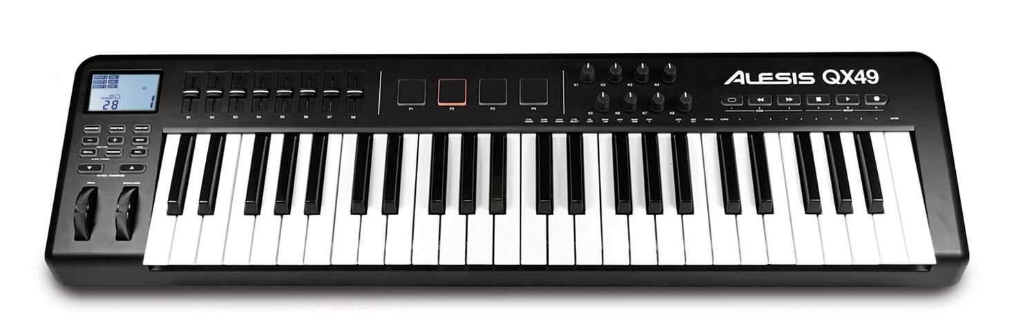 Alesis QX49 49 Key Midi Controller With Pads & USB - PSSL ProSound and Stage Lighting
