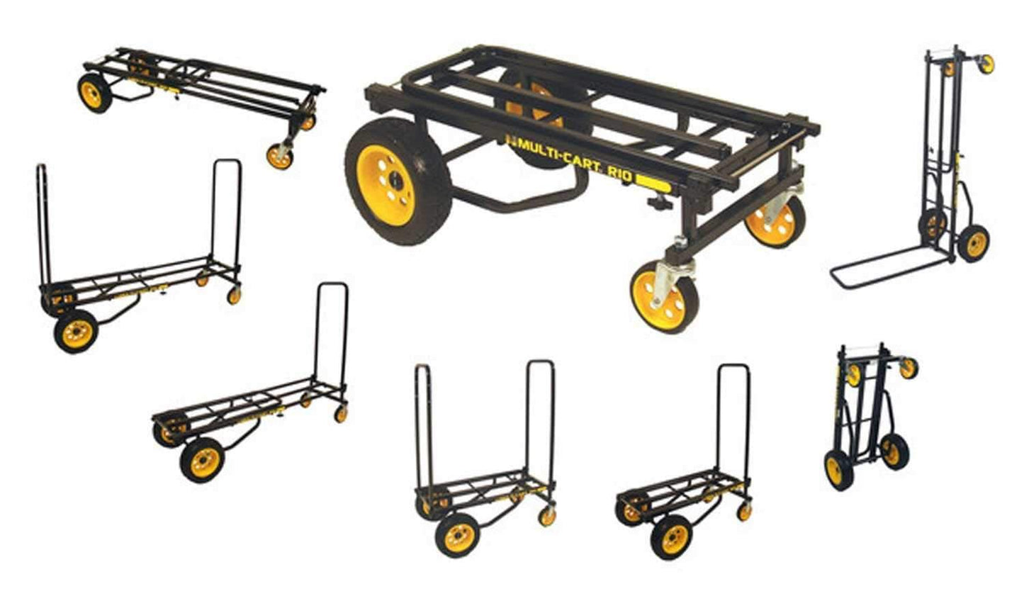 Rock N Roller R10RT Maxi Heavy Duty 8-in-1 Cart Dolly - PSSL ProSound and Stage Lighting