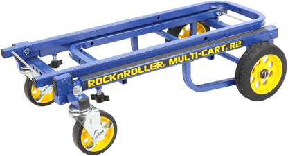 Rock N Roller R2RT-BL Blue MultiCart with R Trac Tires - PSSL ProSound and Stage Lighting