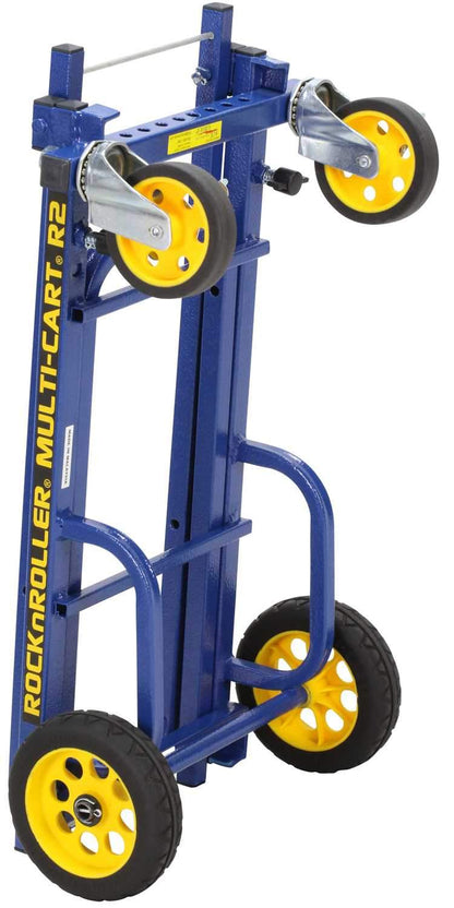Rock N Roller R2RT-BL Blue MultiCart with R Trac Tires - PSSL ProSound and Stage Lighting