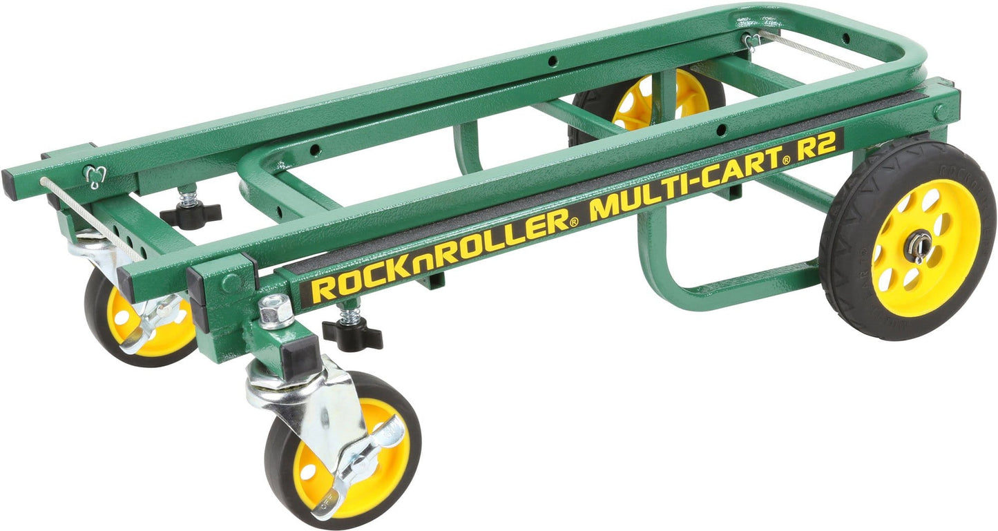 Rock N Roller R2RT-GN MultiCart with R Trac Green - PSSL ProSound and Stage Lighting