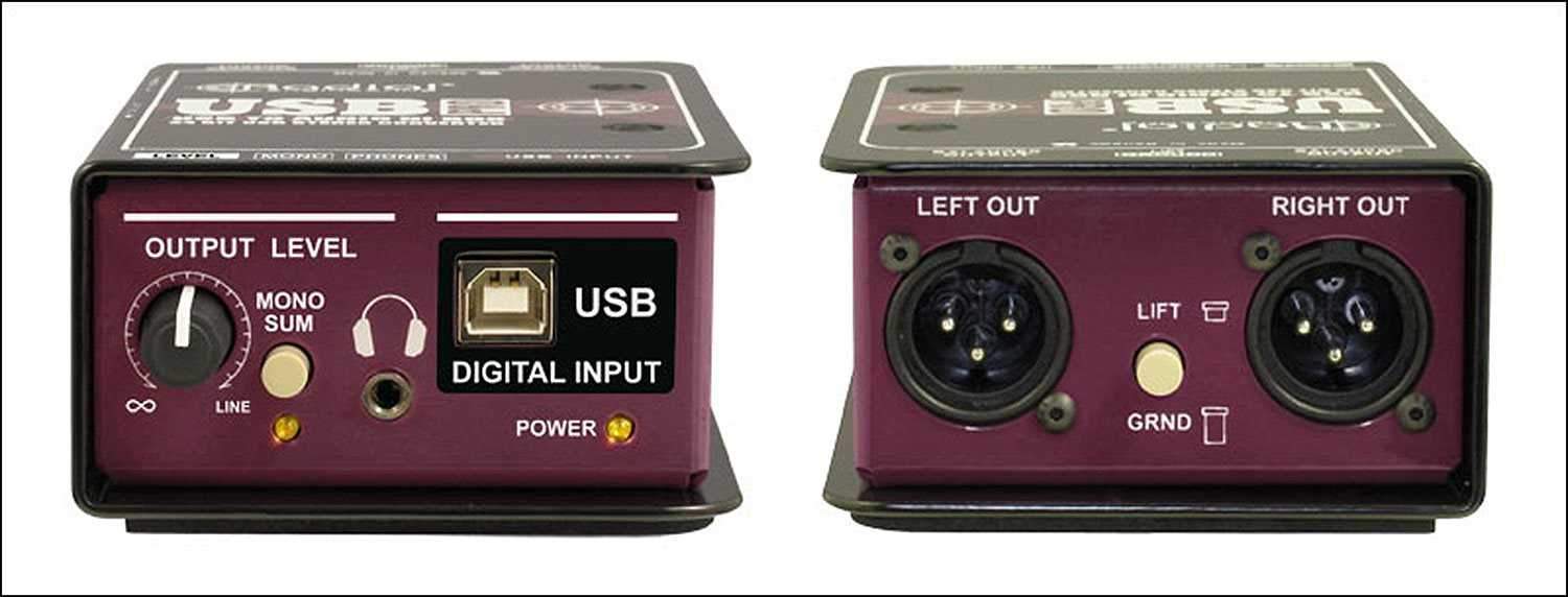 Radial Engineering USB-Pro Digital Stereo DI - PSSL ProSound and Stage Lighting