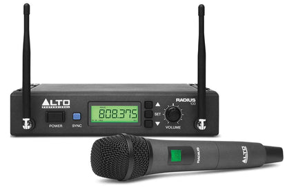 Alto Professional RADIUS 100 UHF Wireless Handheld Microphone - PSSL ProSound and Stage Lighting