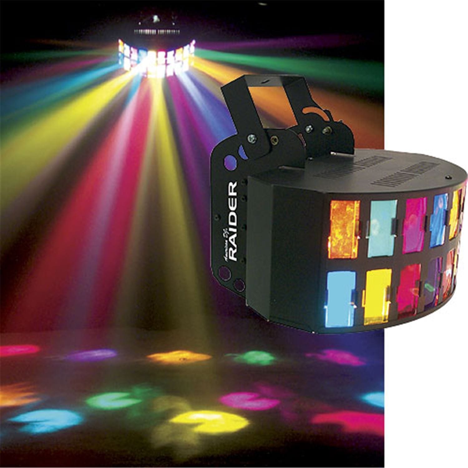 American DJ RAIDER DJ Effects Light (2 X 64514) - PSSL ProSound and Stage Lighting