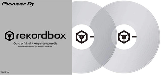 Pioneer DJ RB-VD1-CLControl Vinyl for rekordbox DJ Double Clear Pack - PSSL ProSound and Stage Lighting