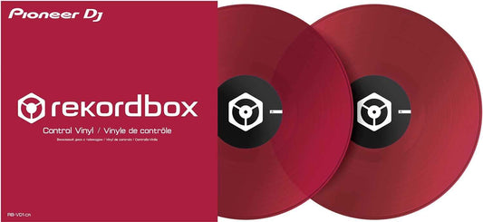 Pioneer DJ RB-VD1-CR Control Vinyl for rekordbox DJ Double Red Pack - PSSL ProSound and Stage Lighting