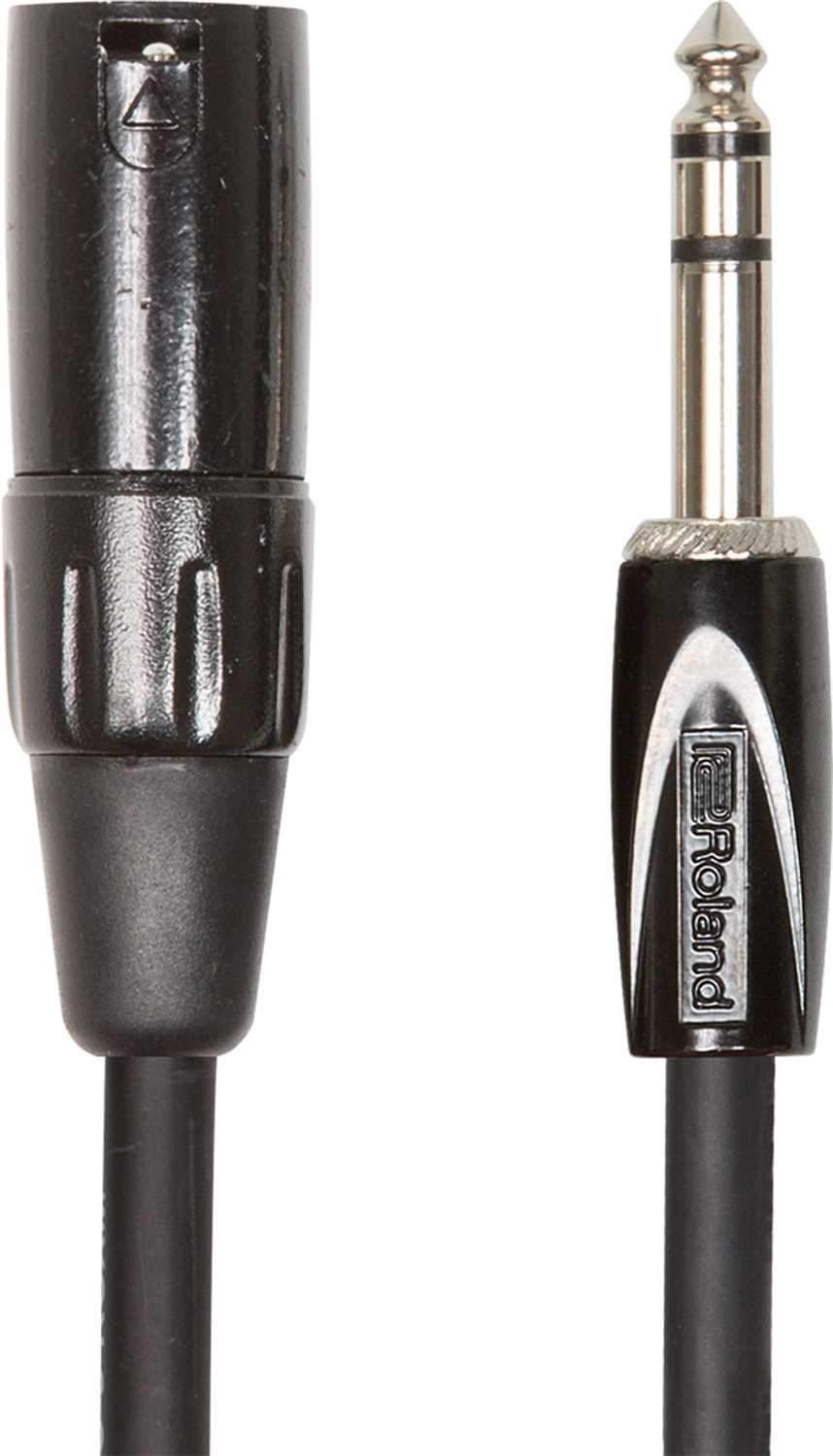 Roland RCC-10-TRXM 10ft 1/4 Inch TRS to Male XLR Cable - PSSL ProSound and Stage Lighting