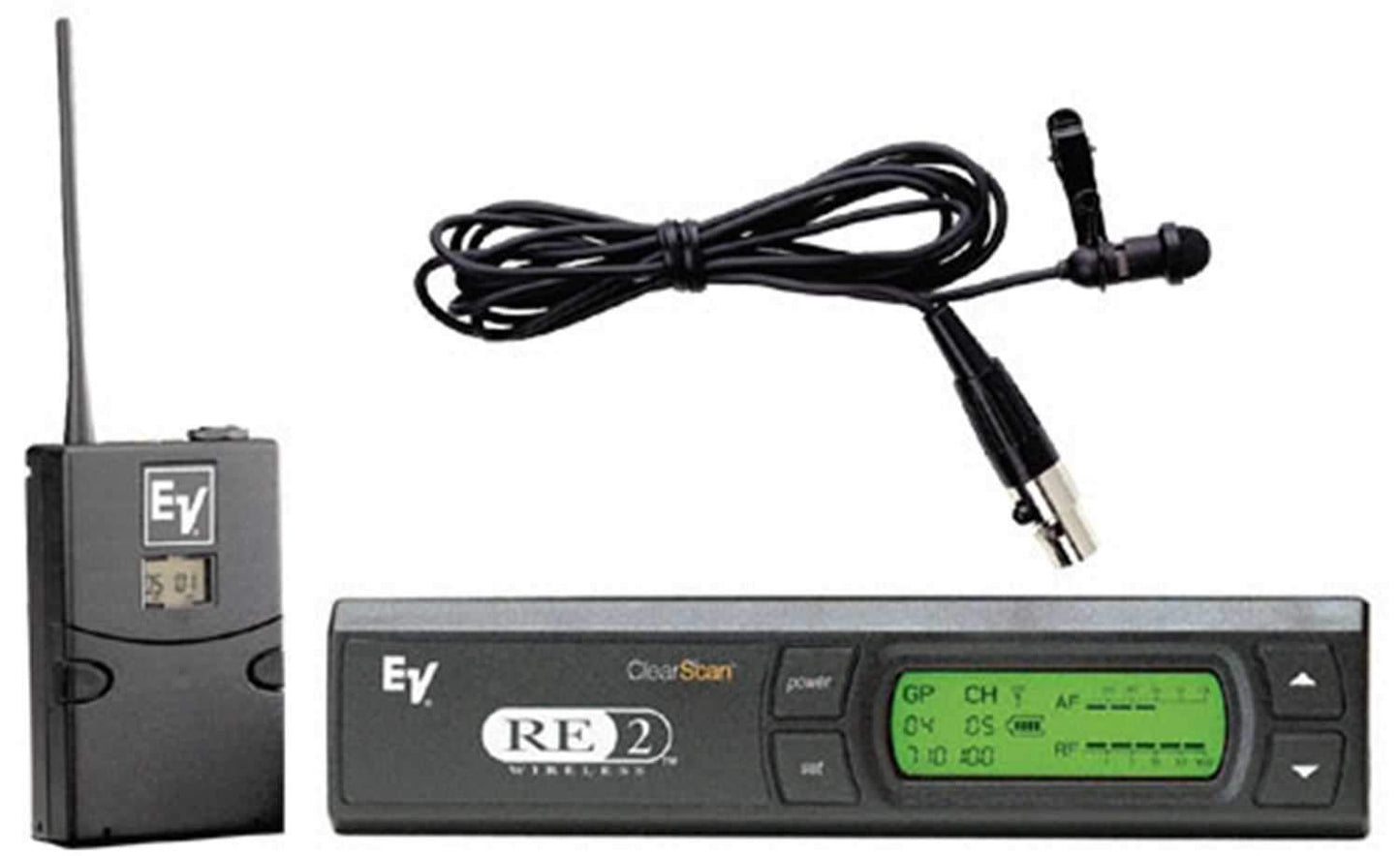Electro Voice RE2L10 Lapel Mic System With Olm-10 Mic - PSSL ProSound and Stage Lighting