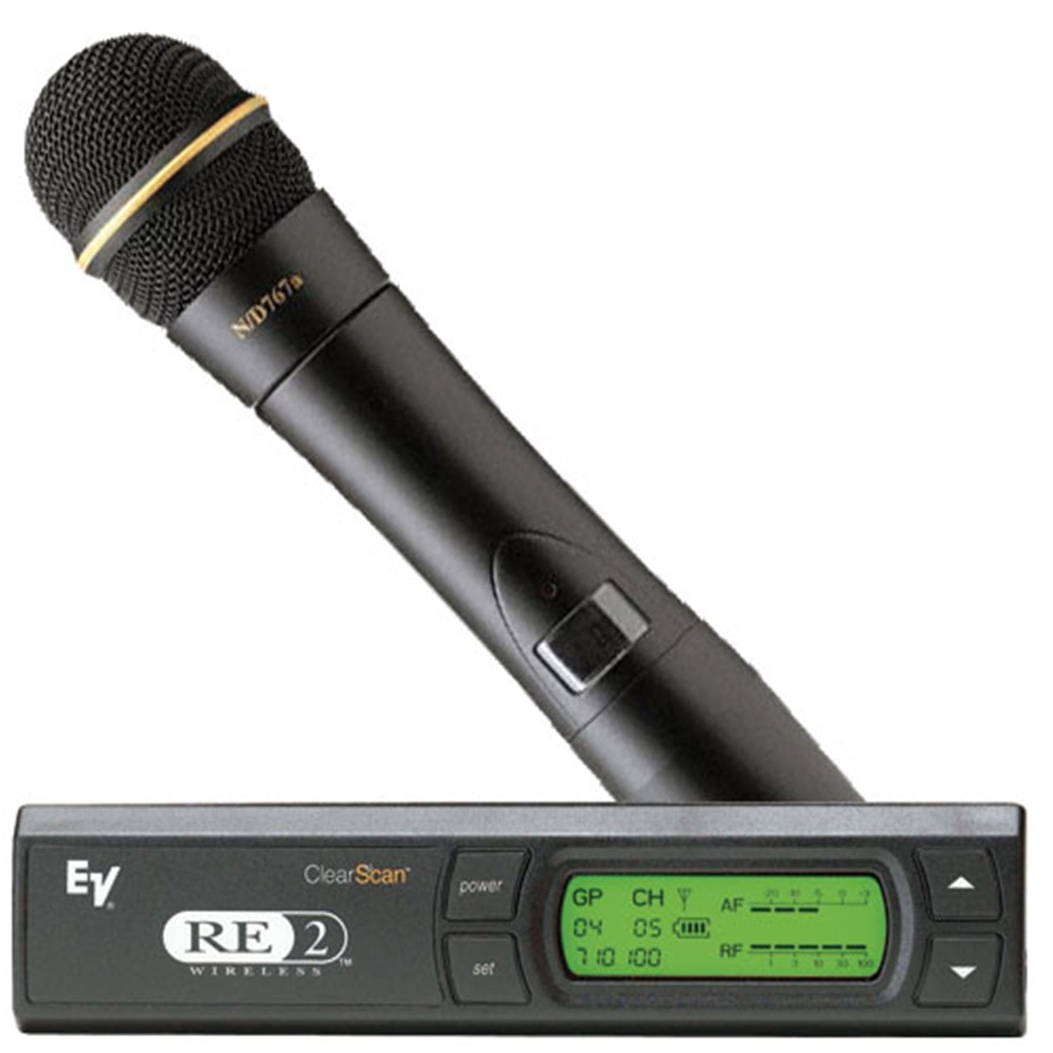 Electro Voice RE2N7 Handheld Wireless System with ND767 Mic - PSSL ProSound and Stage Lighting