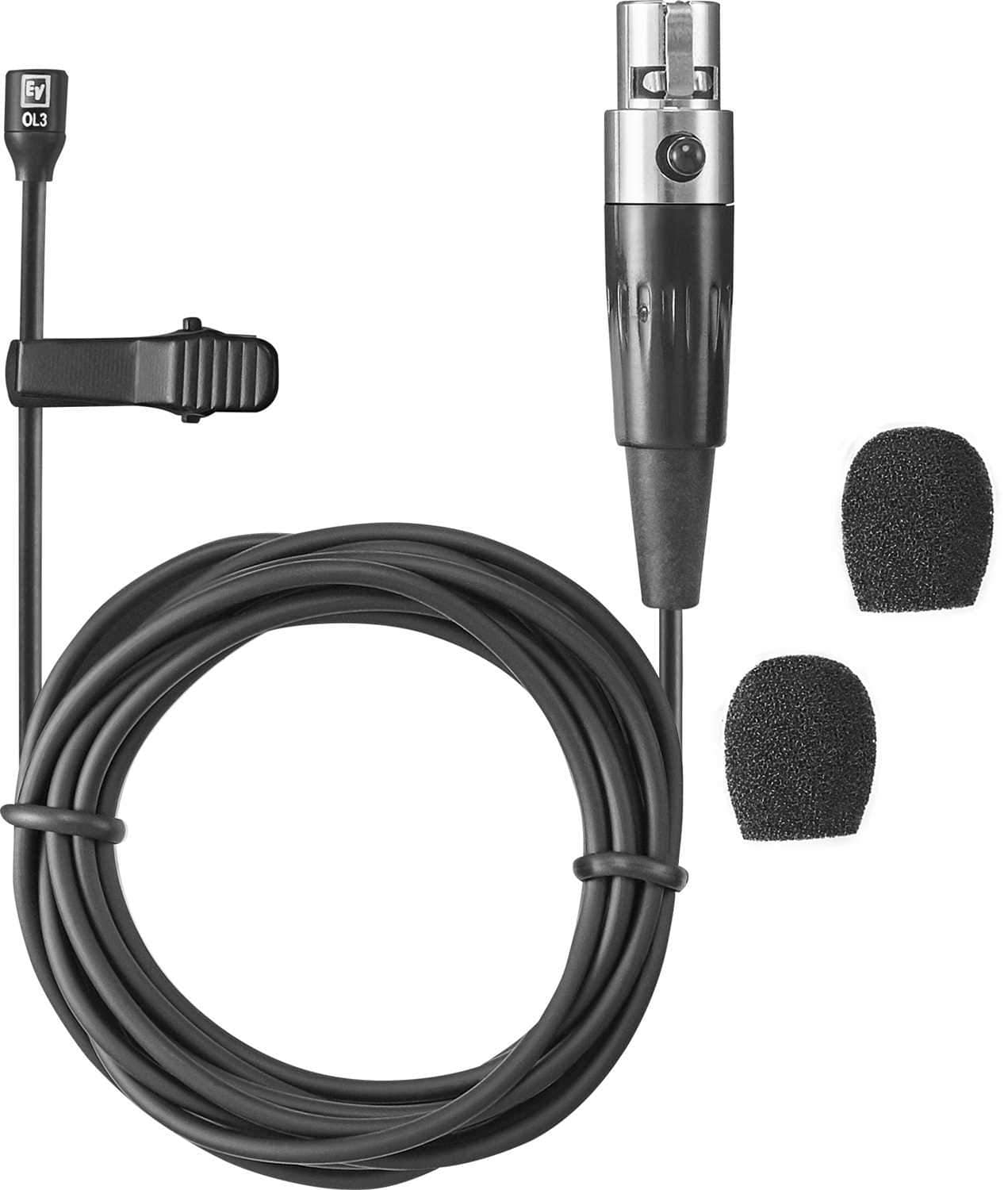 Electro Voice RE3-AC-OL3 Lavalier TA4F Mic - PSSL ProSound and Stage Lighting