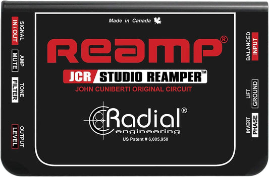 Radial Reamp JCR Passive John Cuniberti Reamper - PSSL ProSound and Stage Lighting