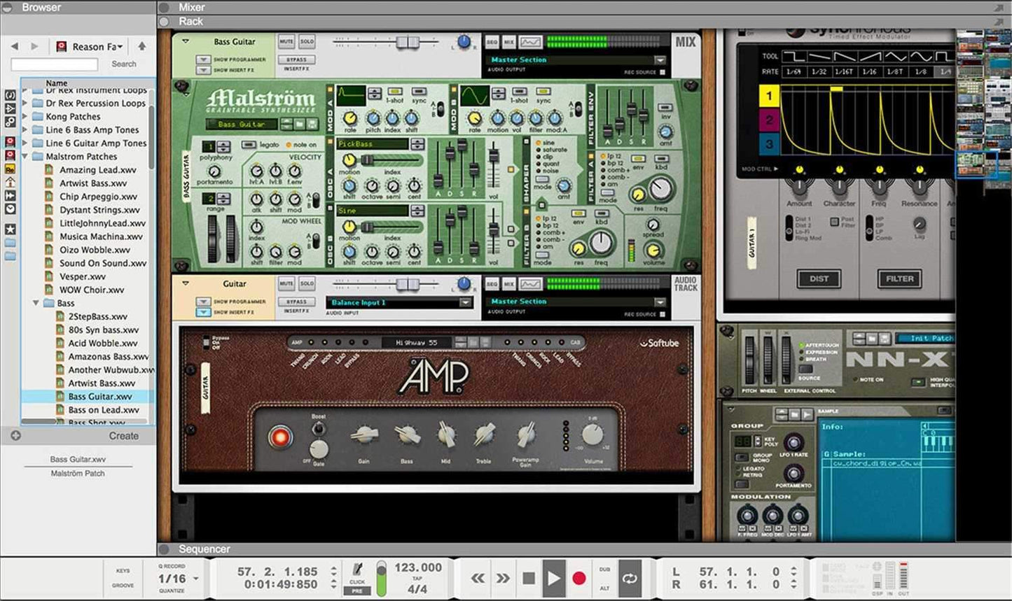 Propellerhead REASON 8 Upgrade from Any Version - PSSL ProSound and Stage Lighting