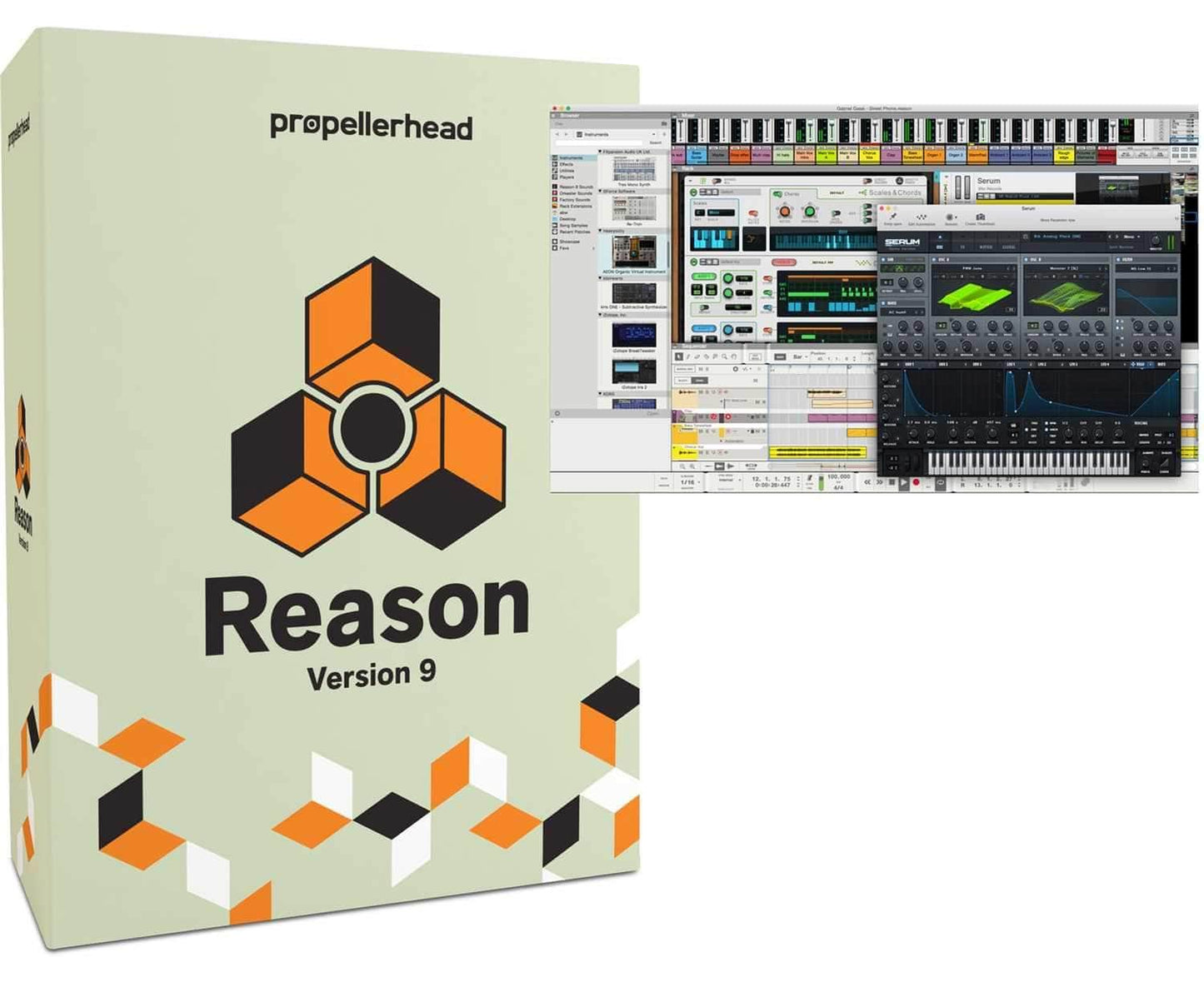 Propellerhead Reason 9.5 Software Full Version - PSSL ProSound and Stage Lighting