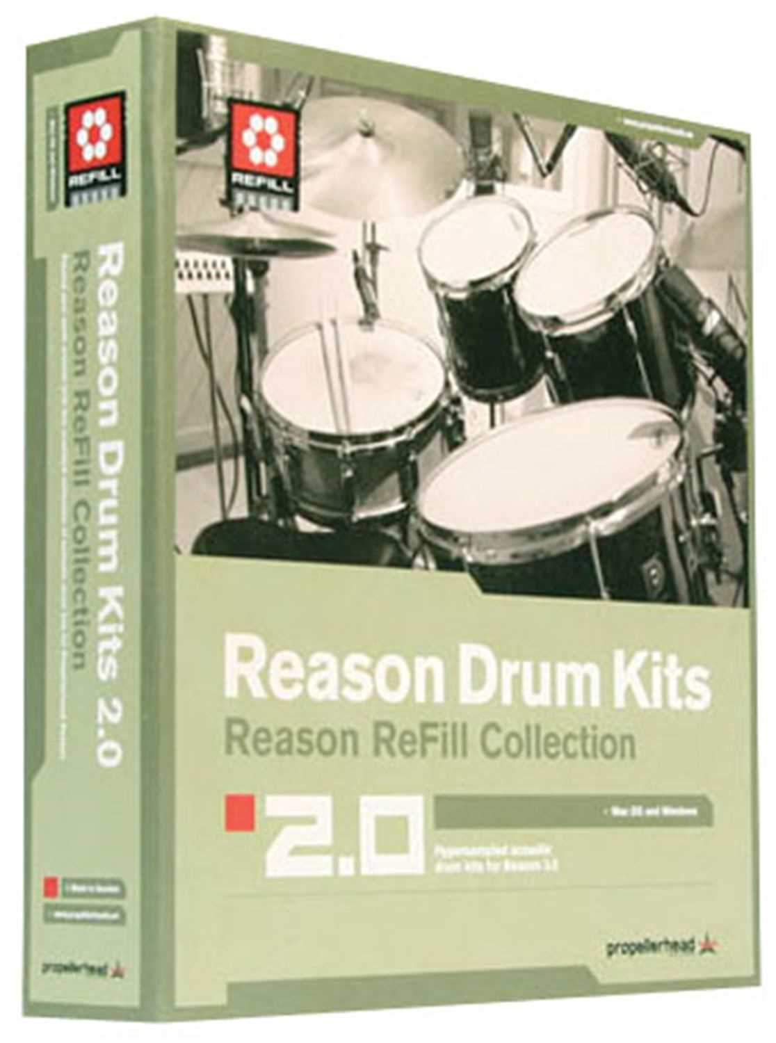 Propellerheads REASON-DRUMS-2 Refill For Reason - PSSL ProSound and Stage Lighting