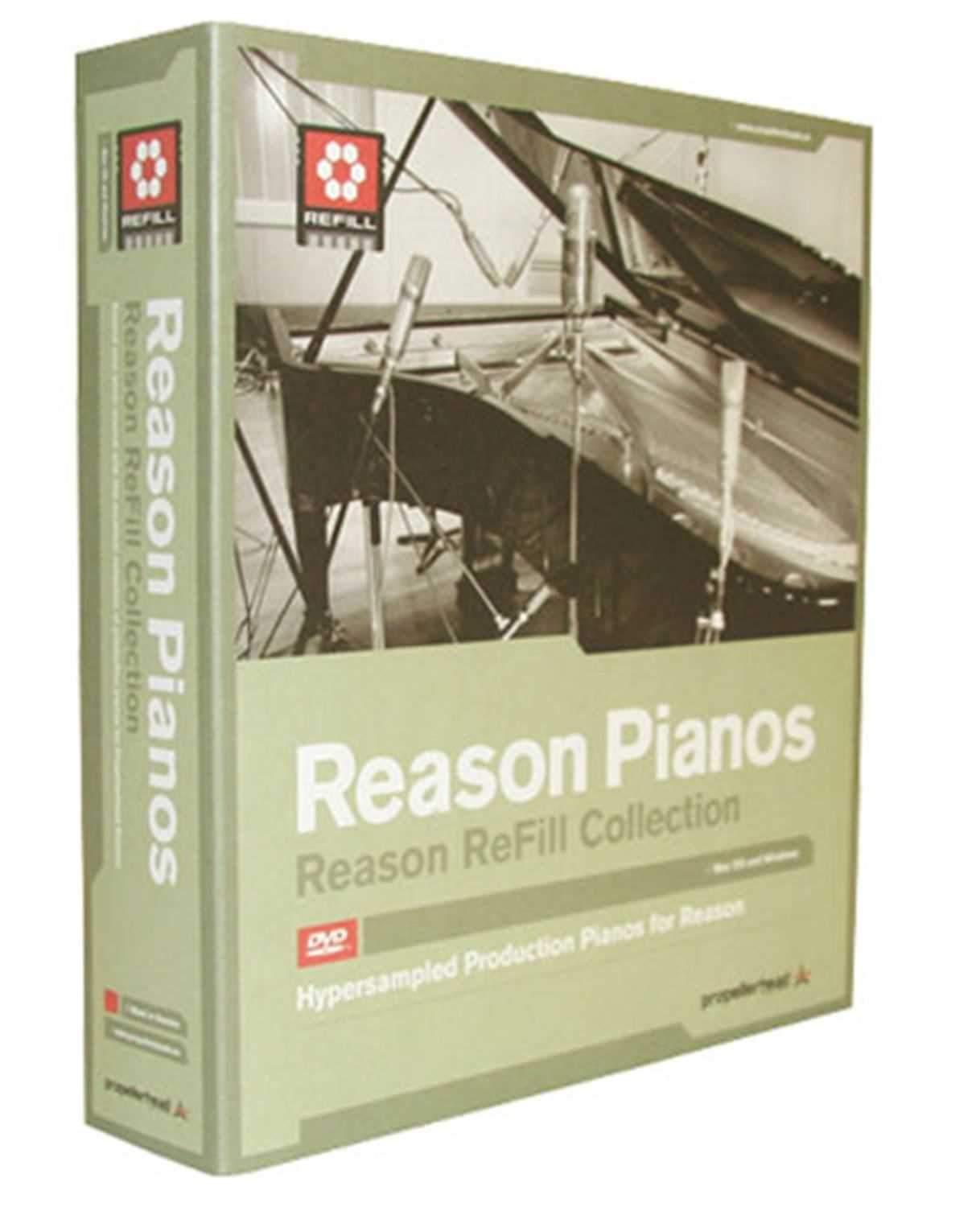 Propellerheads REASON-PIANO Refill For Reason - PSSL ProSound and Stage Lighting