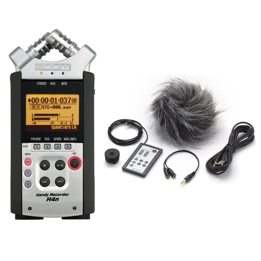 Zoom H4nSP Portable Recorder with Accessory Pack - PSSL ProSound and Stage Lighting