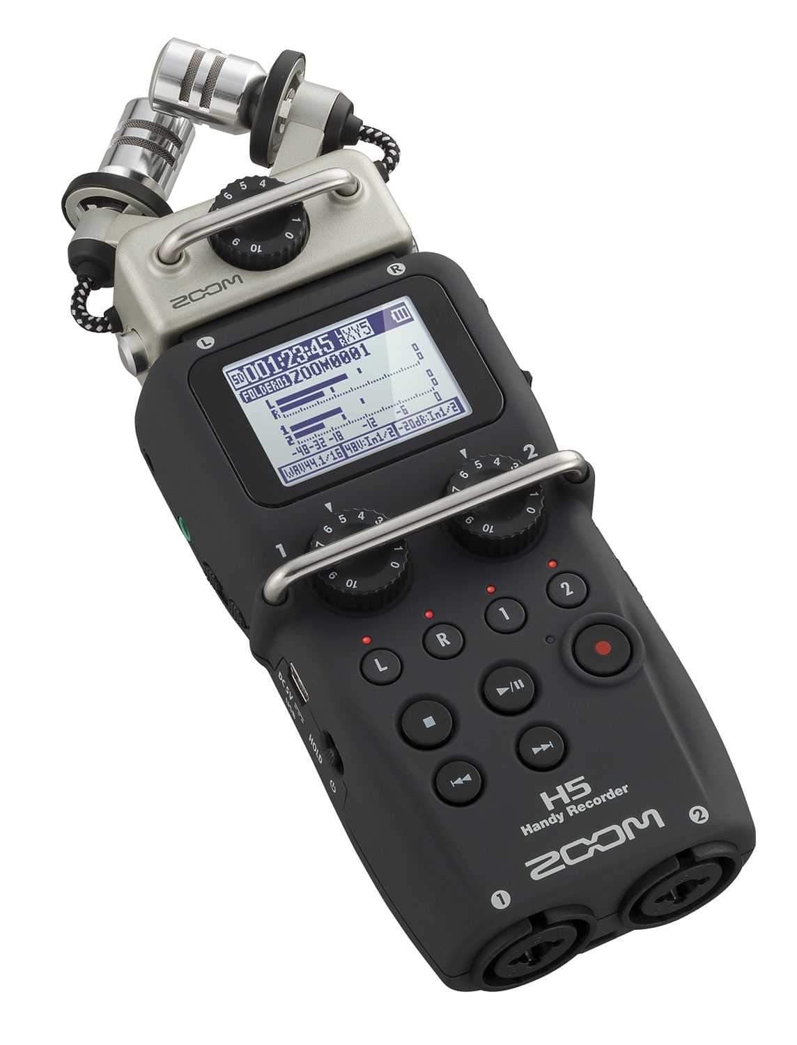 Zoom H5 Recorder with Shure SE112-GR Earphones - PSSL ProSound and Stage Lighting