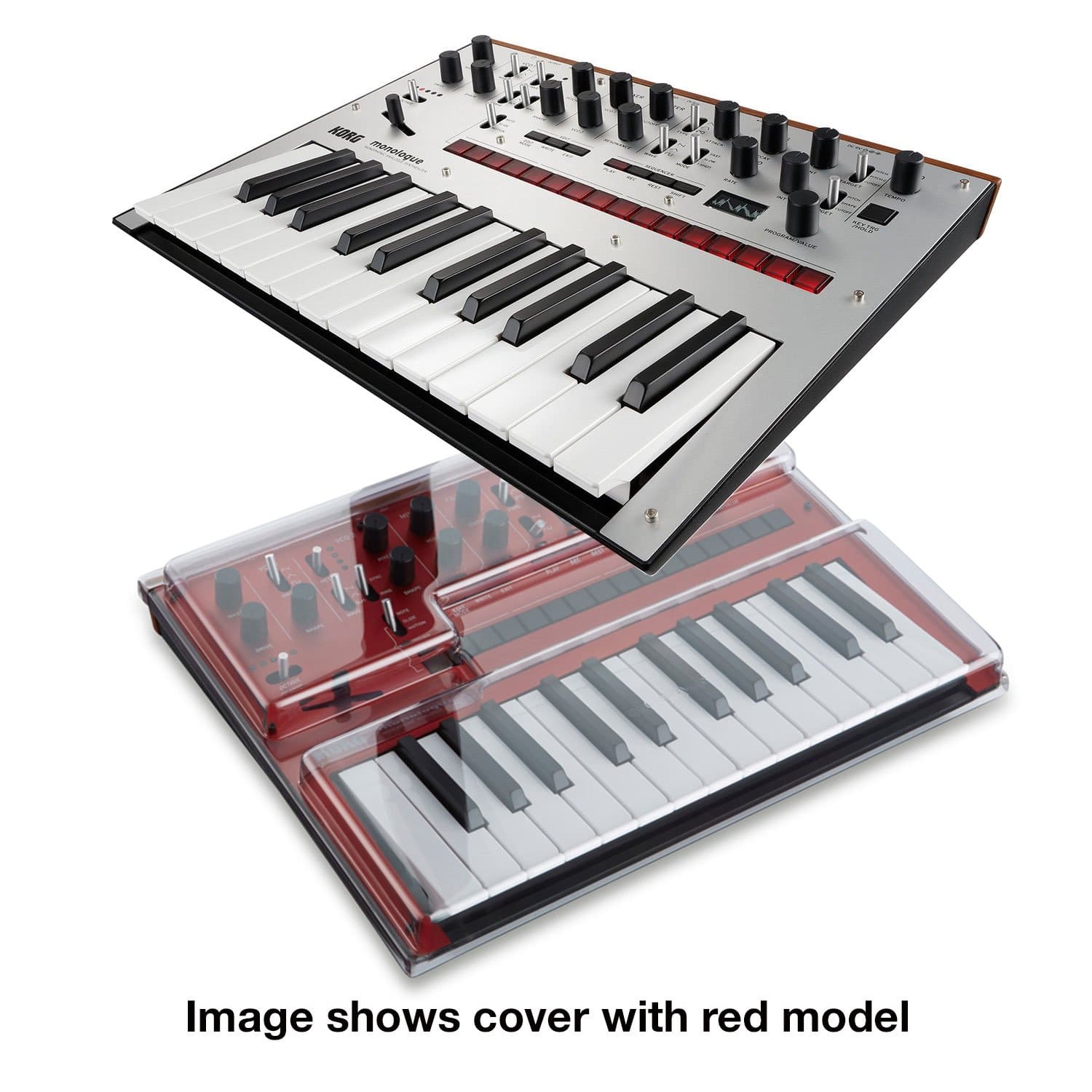 Korg Monologue Analog Monophonic Silver Synth & Decksaver - PSSL ProSound and Stage Lighting