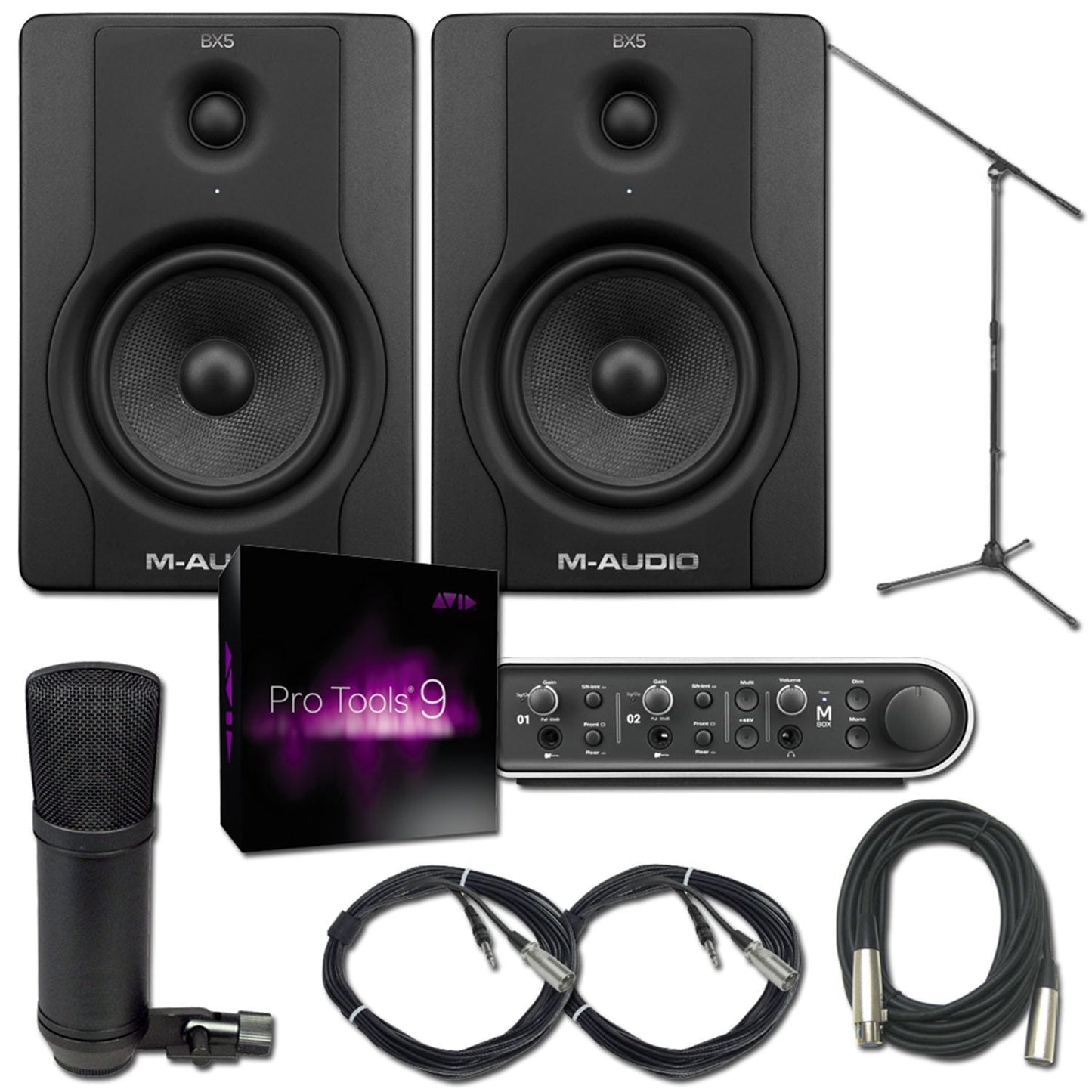 Pro Tools 9 MBox 3 Complete Recording Package - PSSL ProSound and Stage Lighting