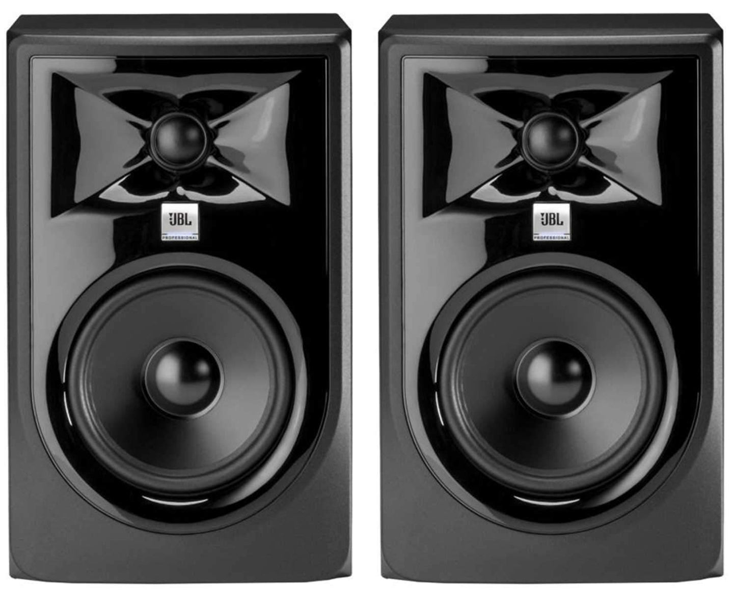 JBL 3 Series 306P MKII 6-Inch Powered Studio Monitor Pair - PSSL ProSound and Stage Lighting